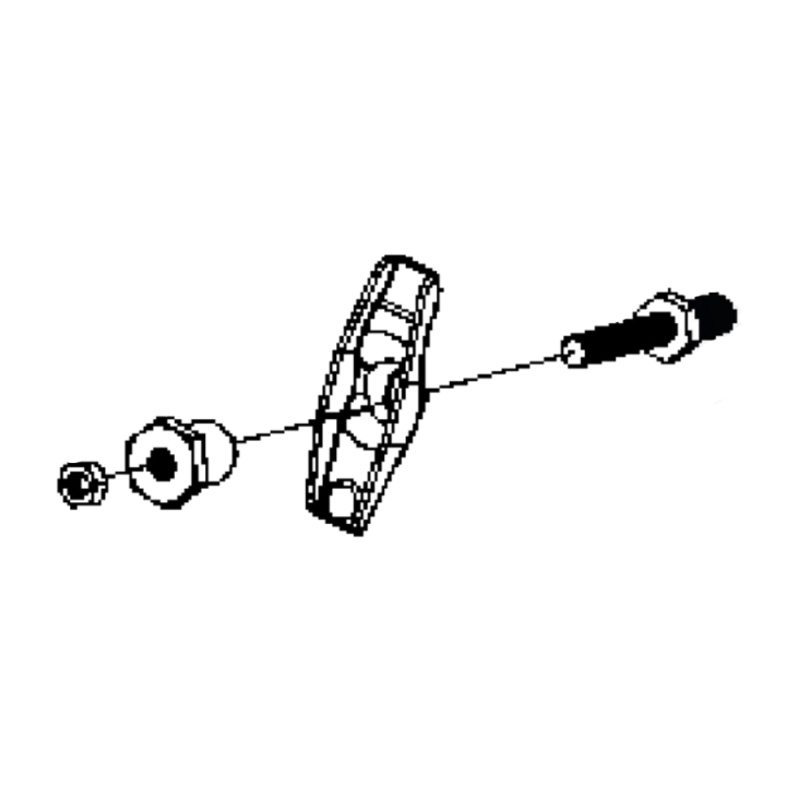 Brazo, Conjunto 5880045-01 en el grupo Repuestos / Repuestos para Motoazadas Husqvarna / Piezas de repuesto Husqvarna TF230 con GPLSHOP (5880045-01)