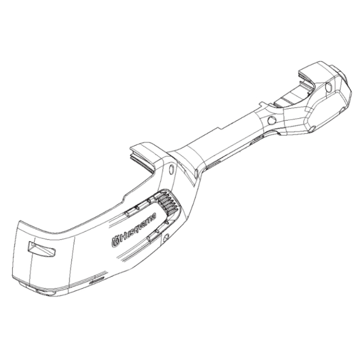 Cubierta derecha en el grupo Repuestos / Piezas de repuesto Desbrozadora / Piezas de repuesto Husqvarna 136LiL con GPLSHOP (5881460-01)