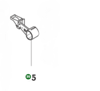 Brazo en el grupo Repuestos / Piezas de repuesto Cortasetos / Piezas de repuesto Husqvarna 520iHT4 con GPLSHOP (5882192-01)