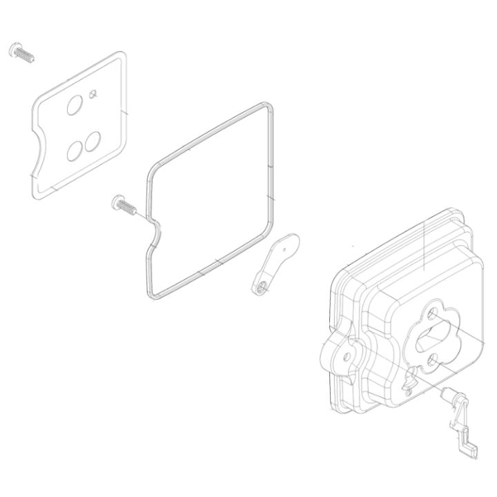 Pantalla de la carcasa del filtro en el grupo Repuestos / Piezas de repuesto Cortasetos / Piezas de repuesto Husqvarna 226HD60S con GPLSHOP (5886285-01)