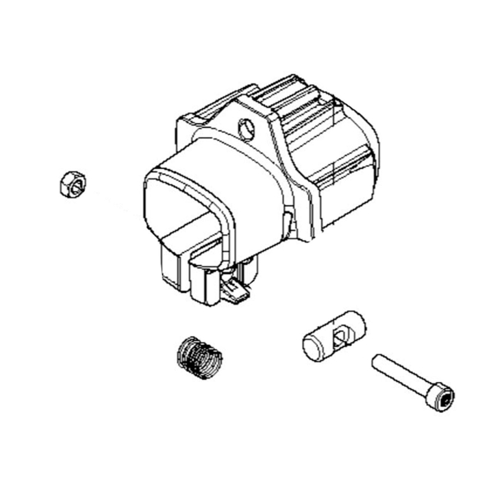 Acoplamiento de tubo telescópico en el grupo Repuestos / Piezas de repuesto Desbrozadora / Piezas de repuesto Husqvarna 215iL con GPLSHOP (5887549-01)