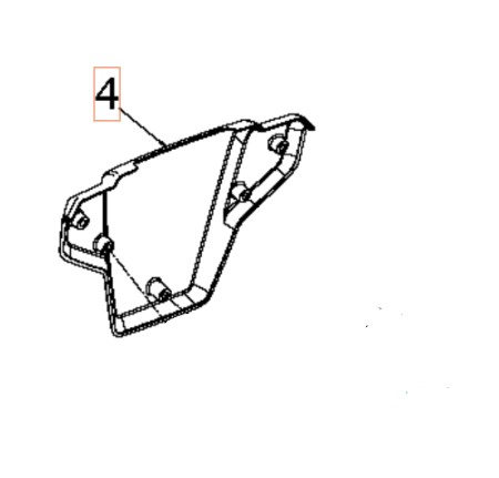 Soporte Rotador Delantero 5897542-01 en el grupo  con GPLSHOP (5897542-01)