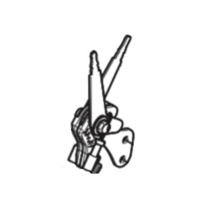 Control del acelerador con estrangulador A en el grupo Repuestos / Piezas de repuesto Rider / Piezas de repuesto Husqvarna Rider 420 TSX AWD con GPLSHOP (5904311-01)