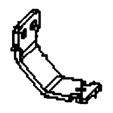 Guía de riel de soporte de zinc negro en el grupo con GPLSHOP (5905542-02)