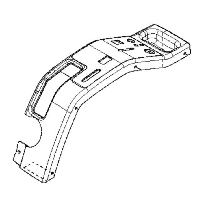 Conjunto superior del panel de cubierta en el grupo  con GPLSHOP (5907527-01)