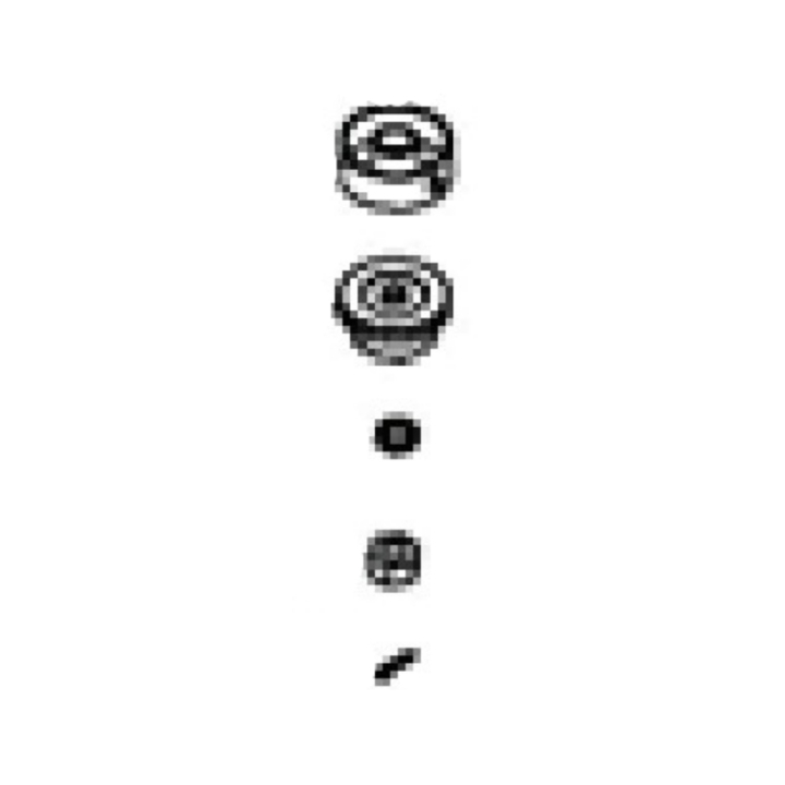 Kit De Servicio Portacuchillas 5928381-02 en el grupo Repuestos / Piezas de repuesto McCulloch Desbrozadora / Piezas de repuesto McCulloch B43BT con GPLSHOP (5928381-02)