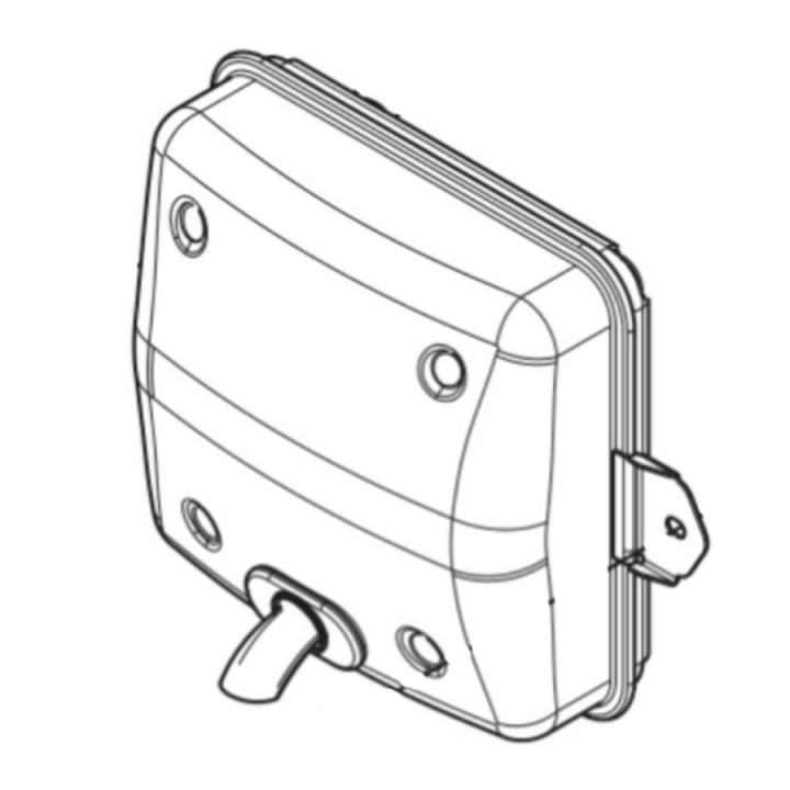 Silenciador en el grupo Repuestos / Piezas de repuesto Rider / Piezas de repuesto Husqvarna Rider 420 TSX AWD con GPLSHOP (5931312-01)