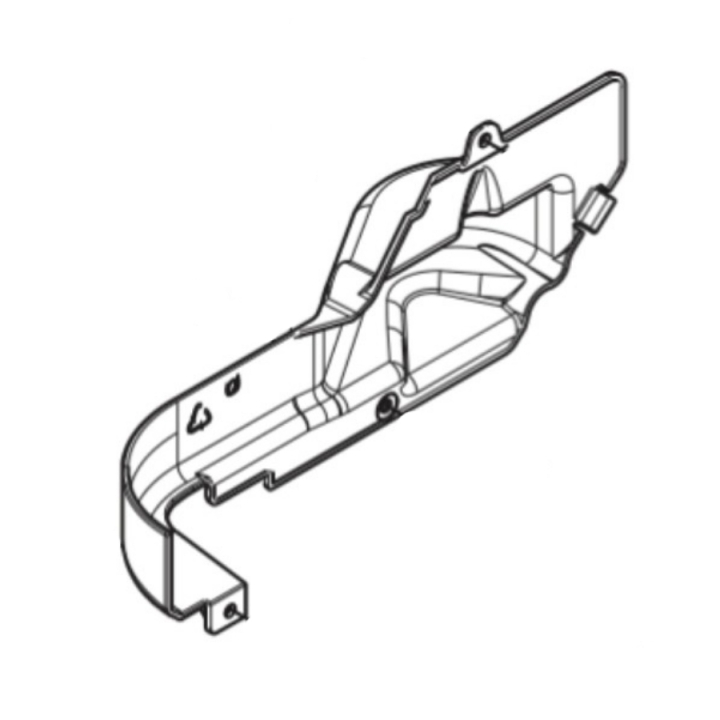 Cinturones de protección franceses, izquierda en el grupo Repuestos / Piezas de repuesto Rider / Piezas de repuesto Husqvarna Rider 420 TSX AWD con GPLSHOP (5932133-01)