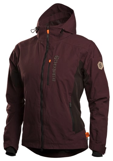 Husqvarna Xplorer Shell jacket women grape purple en el grupo Productos forestales y para el jardín de Husqvarna / Husqvarna Ropa de trabajo/equipo / Ropa casual Xplorer con GPLSHOP (5932504)