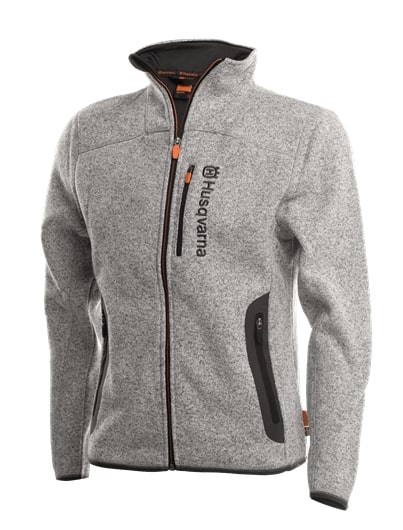 Husqvarna Xplorer Fleece jacket women steel grey en el grupo Productos forestales y para el jardín de Husqvarna / Husqvarna Ropa de trabajo/equipo / Ropa casual Xplorer con GPLSHOP (5932522)