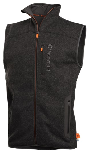 Husqvarna Xplorer Fleece vest men granite grey en el grupo Productos forestales y para el jardín de Husqvarna / Husqvarna Ropa de trabajo/equipo / Ropa casual Xplorer con GPLSHOP (5932544)