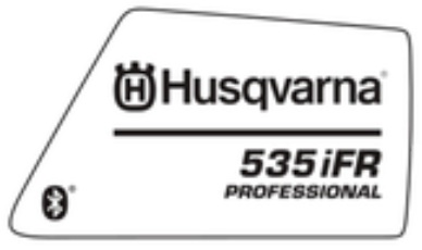 Producto de calcomanía en el grupo Repuestos / Piezas de repuesto Desbrozadora / Piezas de repuesto Husqvarna 535iFR con GPLSHOP (5933498-02)