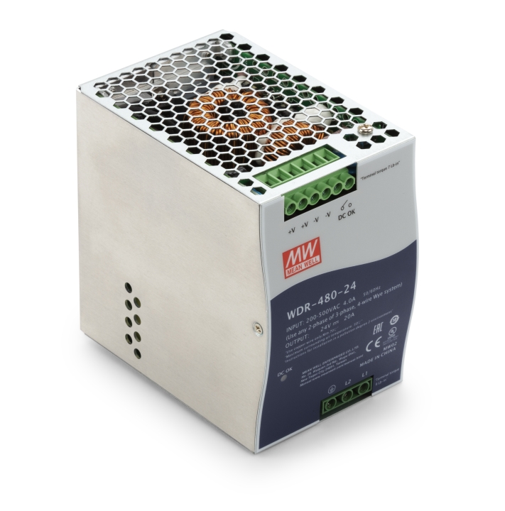 Fuente de alimentación de la unidad de potencia 24 V CC 20 A, 1 en el grupo con GPLSHOP (5935602-01)