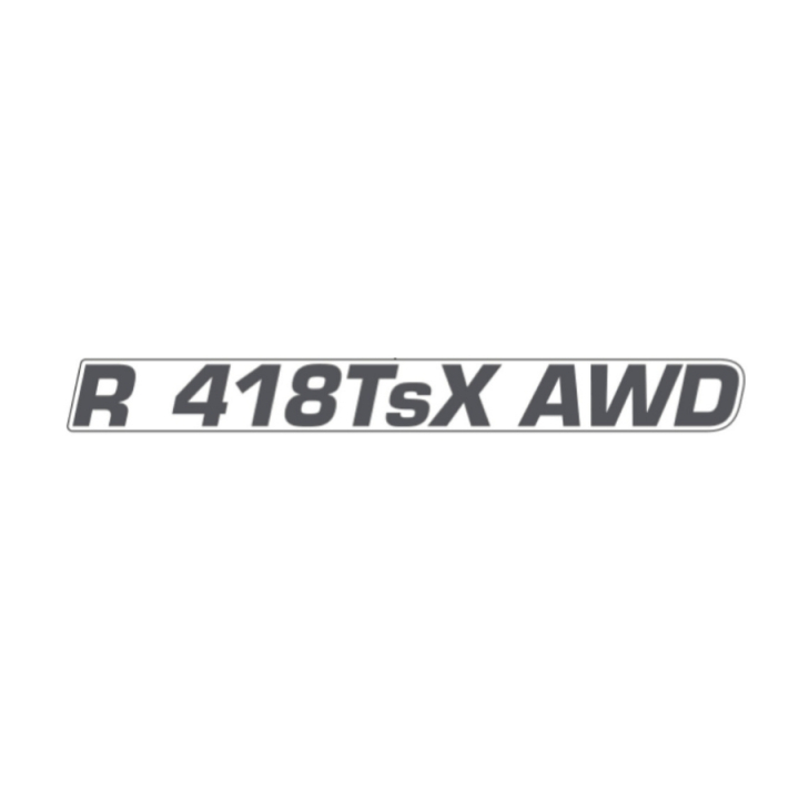 Adhesivo Capó Motor R 418Tsx Awd 5949895-03 en el grupo Repuestos / Piezas de repuesto Rider / Piezas de repuesto Husqvarna Rider 418 TSX AWD con GPLSHOP (5949895-03)