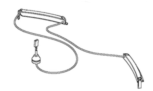 Cableado LED naranja para Automower 520 EPOS, 550 EPOS en el grupo Repuestos Robots Cortacésped con GPLSHOP (5953122-02)