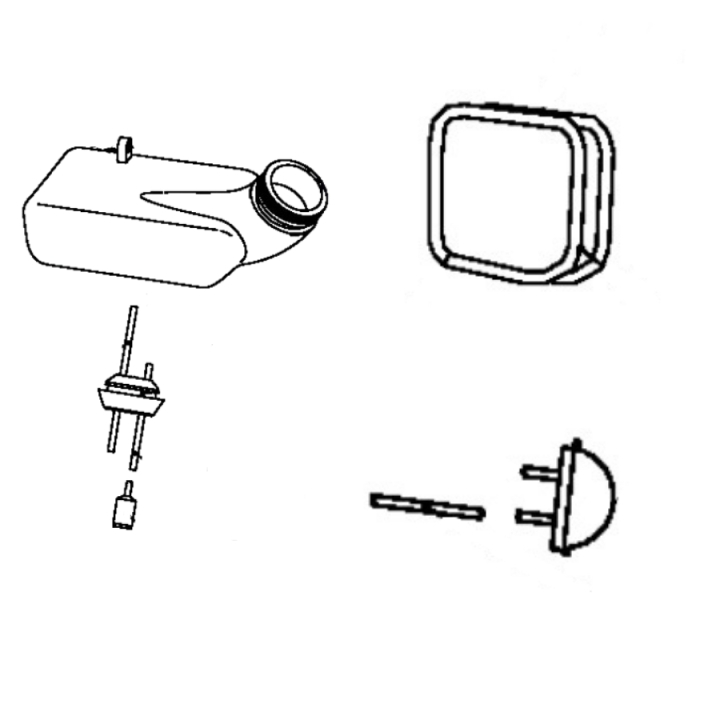 Kit De Servicio Soplador/Aspirador Mpp 5953409-01 en el grupo Repuestos / Piezas de repuesto Övriga Reservdelar / Piezas de repuesto McCulloch Lövblåsare / Piezas de repuesto McCulloch GBV322 con GPLSHOP (5953409-01)
