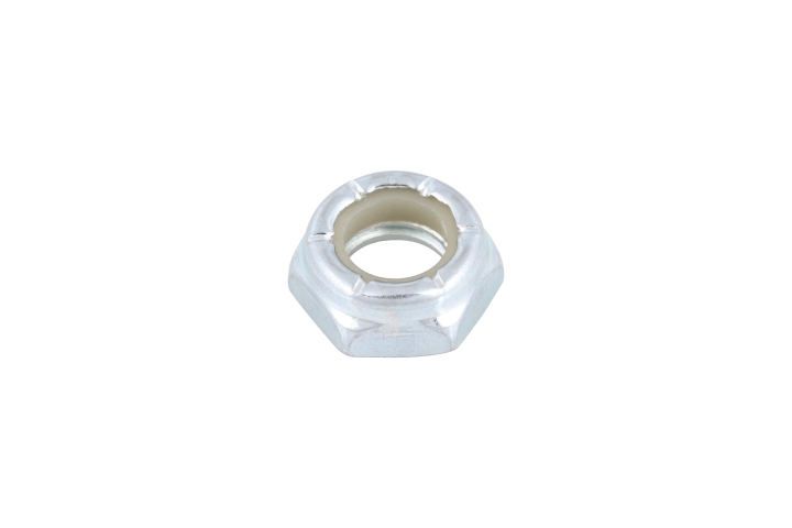 Tuerca hexagonal de par predominante con tuerca con Nonmet I 3/8-16 x .564 in mermelada Nyloc transparente zinc en el grupo Repuestos / Piezas de repuesto Tractores / ➤Modelos YT y YTH / Piezas de repuesto Husqvarna YTH 22V42 LS con GPLSHOP (5962308-01)