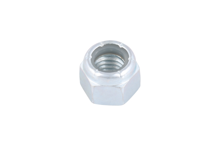 Tuerca hexagonal de par de tuerca con inserto no metálico 3/8-16 x 0,564 pulgadas de zinc transparente en el grupo Repuestos / Piezas de repuesto Tractores / ➤Modelos YT y YTH / Piezas de repuesto Husqvarna YTH 22V42 LS con GPLSHOP (5962409-01)