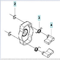 Motor de arranque 5963304-01 en el grupo Repuestos / Piezas de repuesto Desbrozadora / Piezas de repuesto Husqvarna 525RX/T con GPLSHOP (5963304-01)