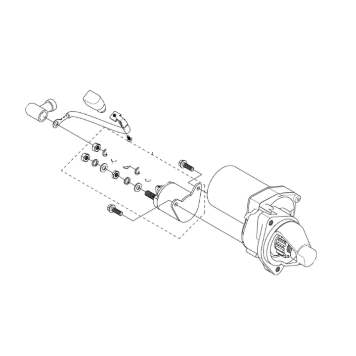 Conjunto Del Motor De Arranque en el grupo con GPLSHOP (5966057-01)