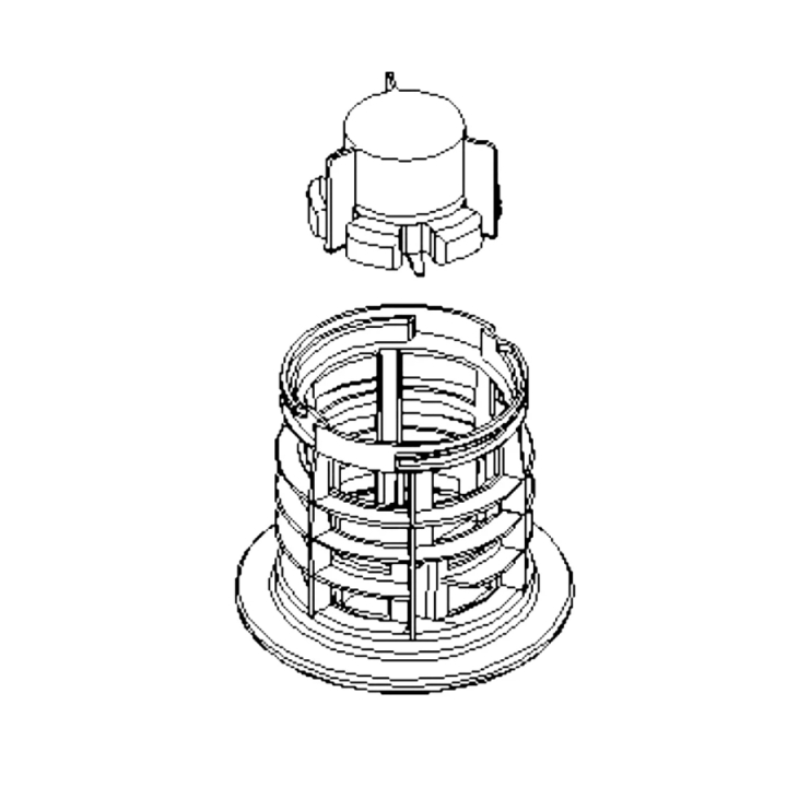 Soporte Kit Filtro Soporte Cag en el grupo con GPLSHOP (5967225-01)