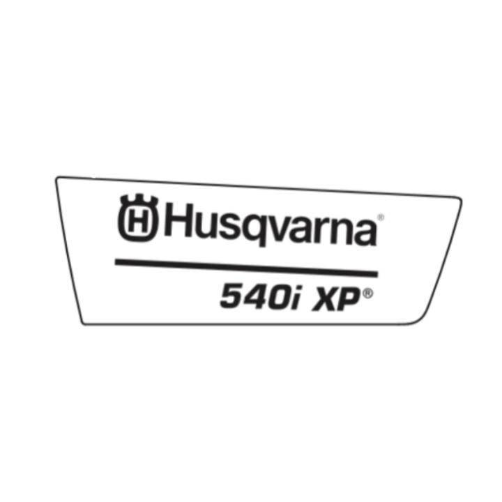 Calcomanía Producto 540I Xp No Bluet 5970203-02 en el grupo Repuestos / Piezas de repuesto Motosierras / Piezas de repuesto Husqvarna 540i XP con GPLSHOP (5970203-02)