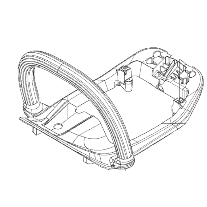 Mango delantero 522Hd en el grupo Repuestos / Piezas de repuesto Cortasetos / Piezas de repuesto Husqvarna 522HDR75X con GPLSHOP (5970241-01)