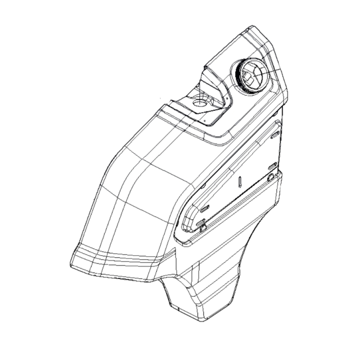 Depósito de combustible híbrido P500 / P525D en el grupo  con GPLSHOP (5970735-01)