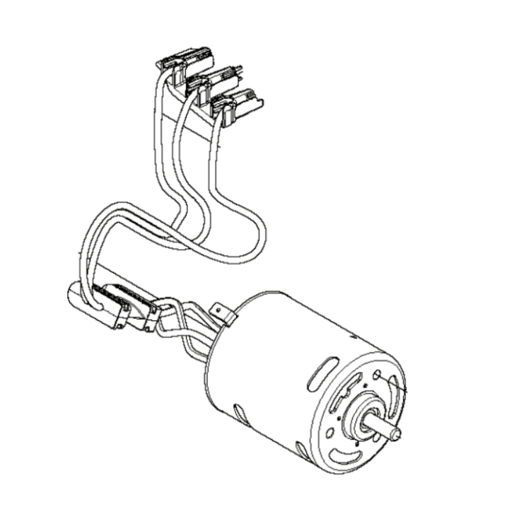 Conjunto de motor Bldc en el grupo Repuestos / Piezas de repuesto Sopladores de hojas / Piezas de repuesto Husqvarna 120iB con GPLSHOP (5972137-01)
