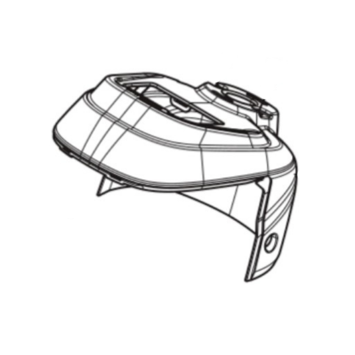 Cubierta superior de la columna de dirección P520 en el grupo  con GPLSHOP (5972688-01)