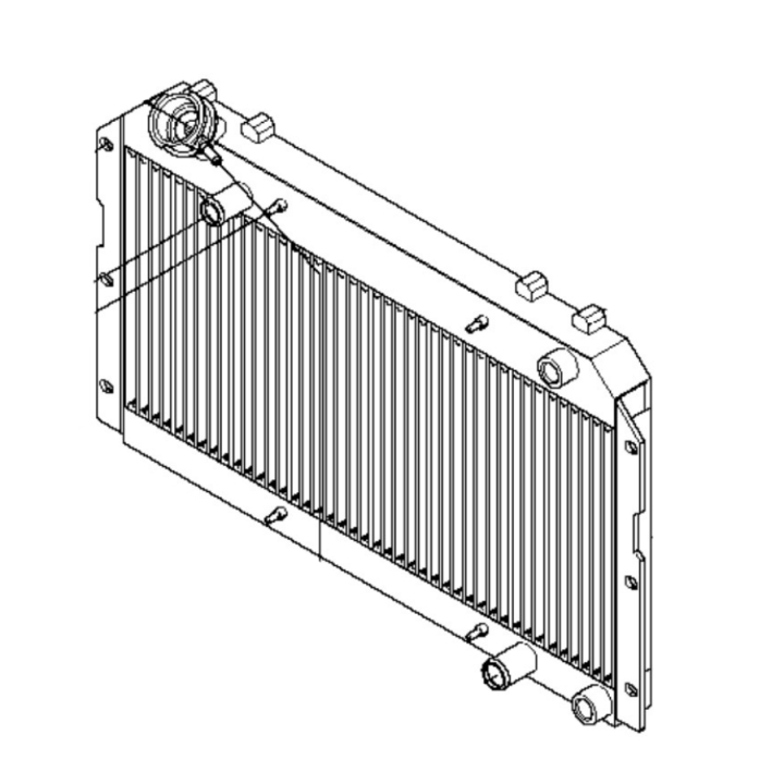 Enfriador completo de agua y aceite en el grupo  con GPLSHOP (5972964-01)