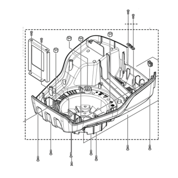 Cubierta Pro Powerhead Inferior 5979378-01 en el grupo  con GPLSHOP (5979378-01)