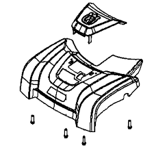 Kit de cubierta frontal 5984538-01 en el grupo  con GPLSHOP (5984538-01)