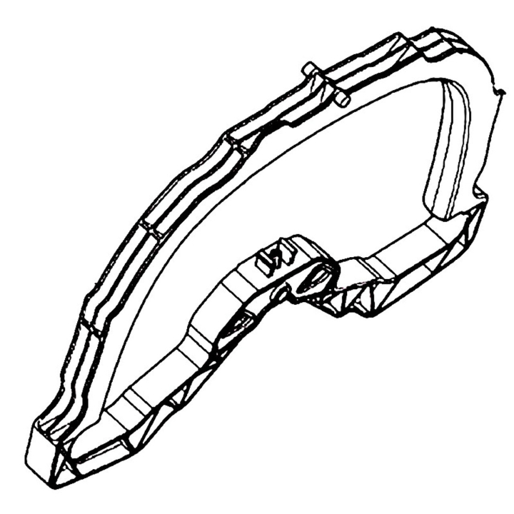 Bloqueo de manija delantera en el grupo Repuestos / Piezas de repuesto Cortasetos / Piezas de repuesto Husqvarna 522iHD75 con GPLSHOP (5984608-01)