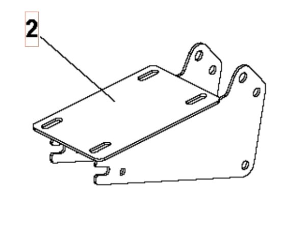 Soporte Soporte Motor Roto400 5986791-01 en el grupo  con GPLSHOP (5986791-01)