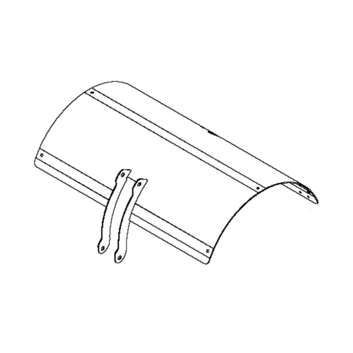 Cubre Dientes Cubierta Roto400 Naranja 5986808-01 en el grupo Repuestos / Repuestos para Motoazadas Husqvarna / Piezas de repuesto Husqvarna TR348 con GPLSHOP (5986808-01)