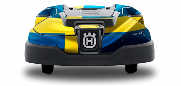 Juego de láminas 'Swedish flag' para Automower 310/315 en el grupo Accesorios robots Cortacésped / Foil set con GPLSHOP (5992953-02)