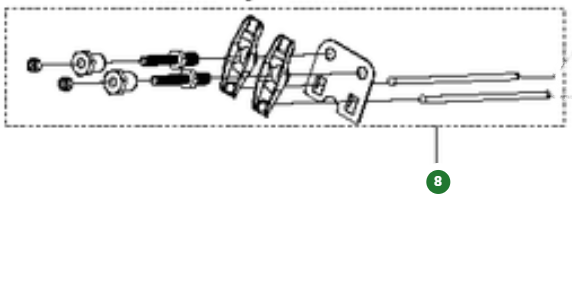 Varilla de empuje 5993485-93 en el grupo  con GPLSHOP (5993485-93)