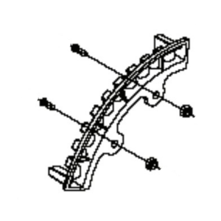Kit de placa 5993493-63 en el grupo Repuestos / Piezas de repuesto Husqvarna Cortacésped / Piezas de repuesto Husqvarna LC 140P con GPLSHOP (5993493-63)