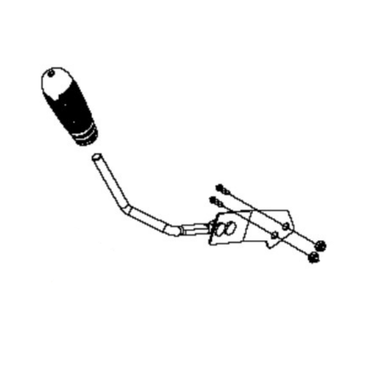 Kit de mango 5993493-98 en el grupo Repuestos / Piezas de repuesto Husqvarna Cortacésped / Piezas de repuesto Husqvarna LC 140P con GPLSHOP (5993493-98)