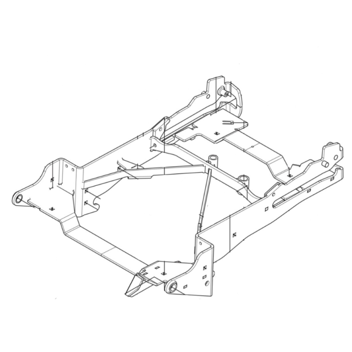 Par de repuesto del conjunto del marco del equipo 5993914-01 en el grupo Repuestos / Piezas de repuesto Rider / Piezas de repuesto Husqvarna Rider 420 TSX AWD con GPLSHOP (5993914-01)