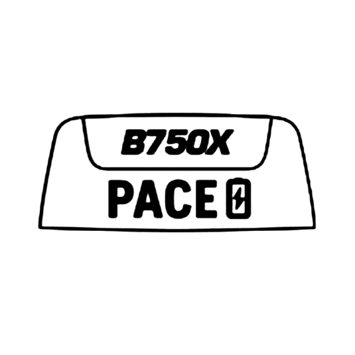 Etiqueta de ritmo con logotipo B750X 5997135-02 en el grupo  con GPLSHOP (5997135-02)