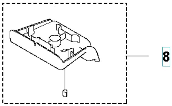 Kit de soporte magnético en el grupo Repuestos Robots Cortacésped / Piezas de repuesto Husqvarna Automower® 415X / Automower 415X - 2023 con GPLSHOP (5999910-01)