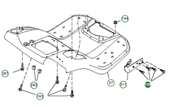 Perno De Carro, 3/8-16X1 3/4 8721406-14 en el grupo con GPLSHOP (8721406-14)