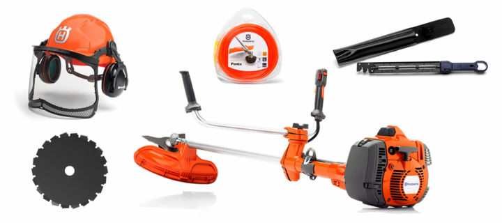 Husqvarna 545FR Desbrozadora-Kit en el grupo Productos forestales y para el jardín de Husqvarna / Husqvarna Recortadoras & Desbrozadora / Recortadoras & desbrozadora con GPLSHOP (9676379)