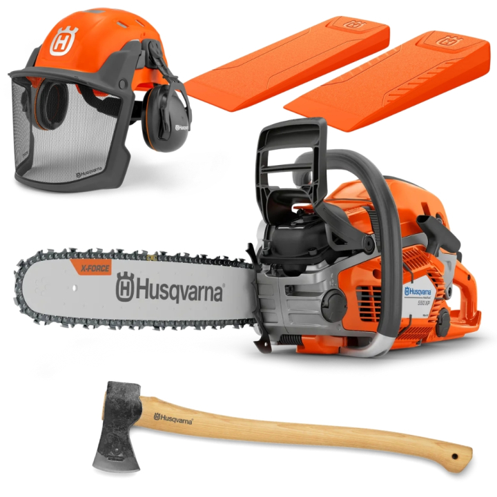 Pack Profesional Husqvarna 550 XP Mark II 15'' en el grupo Productos forestales y para el jardín de Husqvarna / Husqvarna Motosierras / Sierras profesionales con GPLSHOP (9676908pkt)