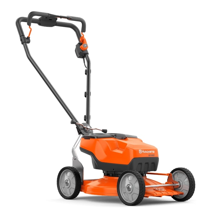 Husqvarna LB442i en el grupo Productos forestales y para el jardín de Husqvarna / Husqvarna Cortacéspedes / Cortacésped a batería con GPLSHOP (9704823-01)