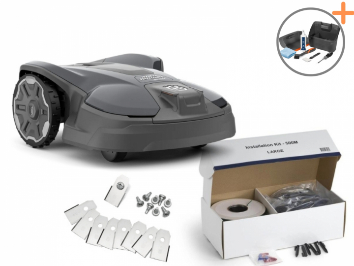 Husqvarna Automower® 320 Nera Start-paquete | Kit mantenimiento gratis! en el grupo Husqvarna Automower® / Automower® 320 Nera con GPLSHOP (9705351s)