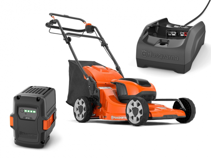 Husqvarna LC 142iS + B140 & C80 en el grupo Productos forestales y para el jardín de Husqvarna / Husqvarna Cortacéspedes / Cortacésped a batería con GPLSHOP (9705419-02)