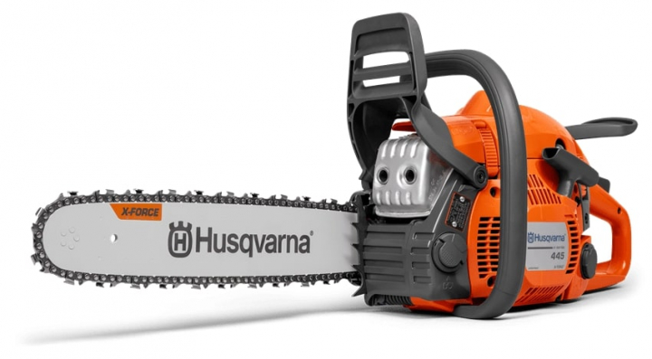 Husqvarna 445 II E-Series TrioBrake Motosierra en el grupo Productos forestales y para el jardín de Husqvarna / Husqvarna Motosierras / Sierras versátiles con GPLSHOP (9705592-33)